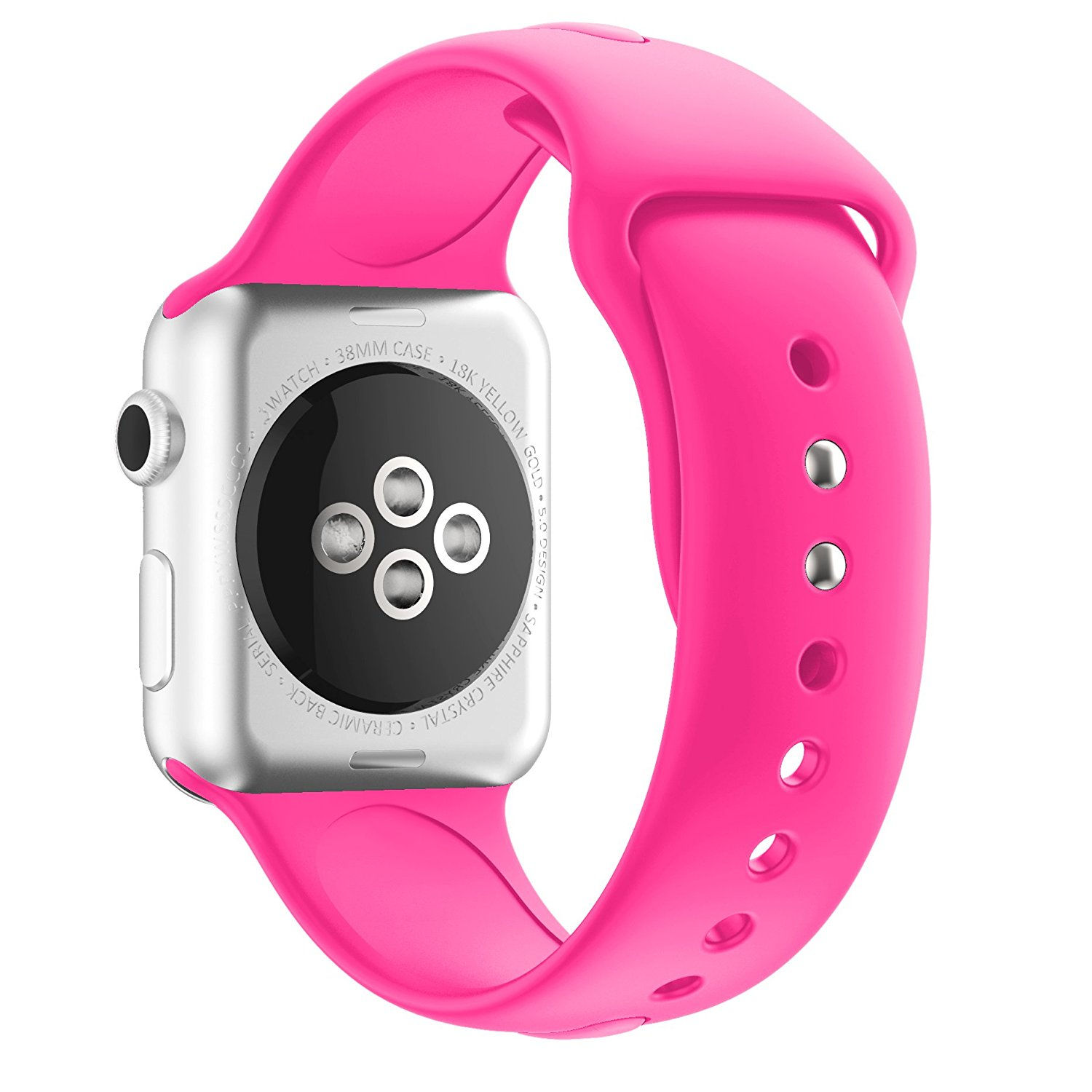 Apple Watch Sport Watch Replacement Strap (Pink)