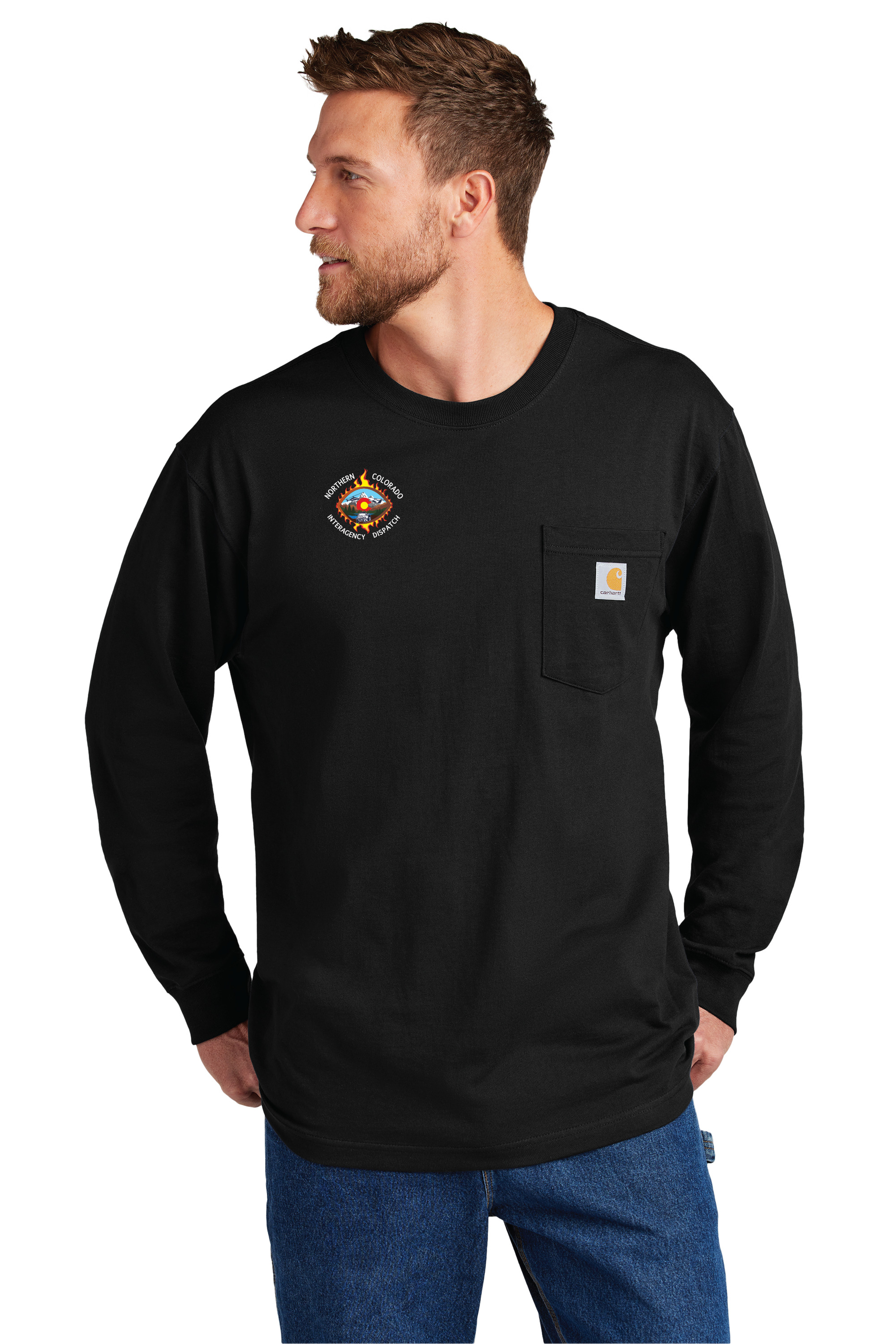 Carhartt Pocket Long Sleeve T-Shirt (NoCo Dispatch)