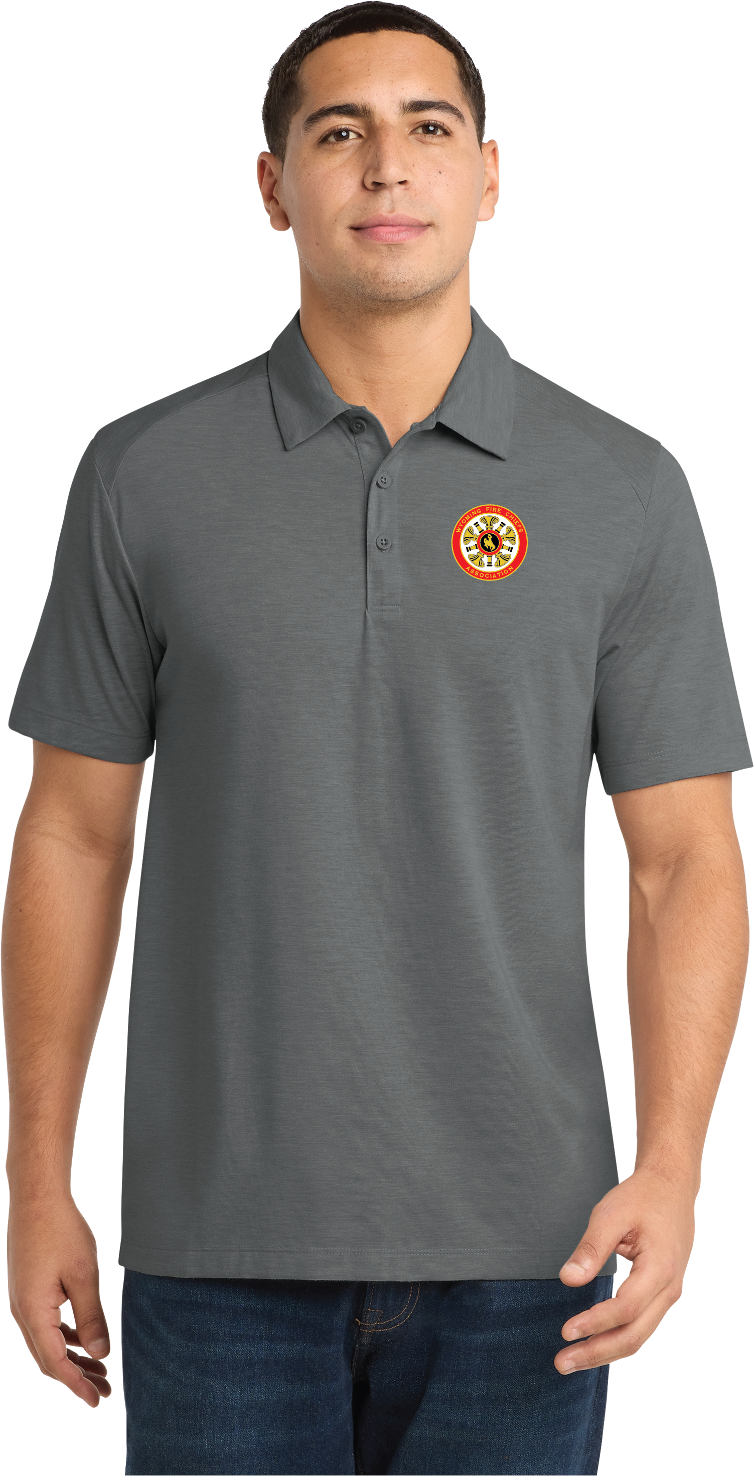 Sport-Tek PosiCharge Tri-Blend Wicking Polo (WYO Chiefs)