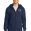 Thumbnail: Basic Fleece Full-Zip Hooded Sweatshirt (Pueblo Dispatch)