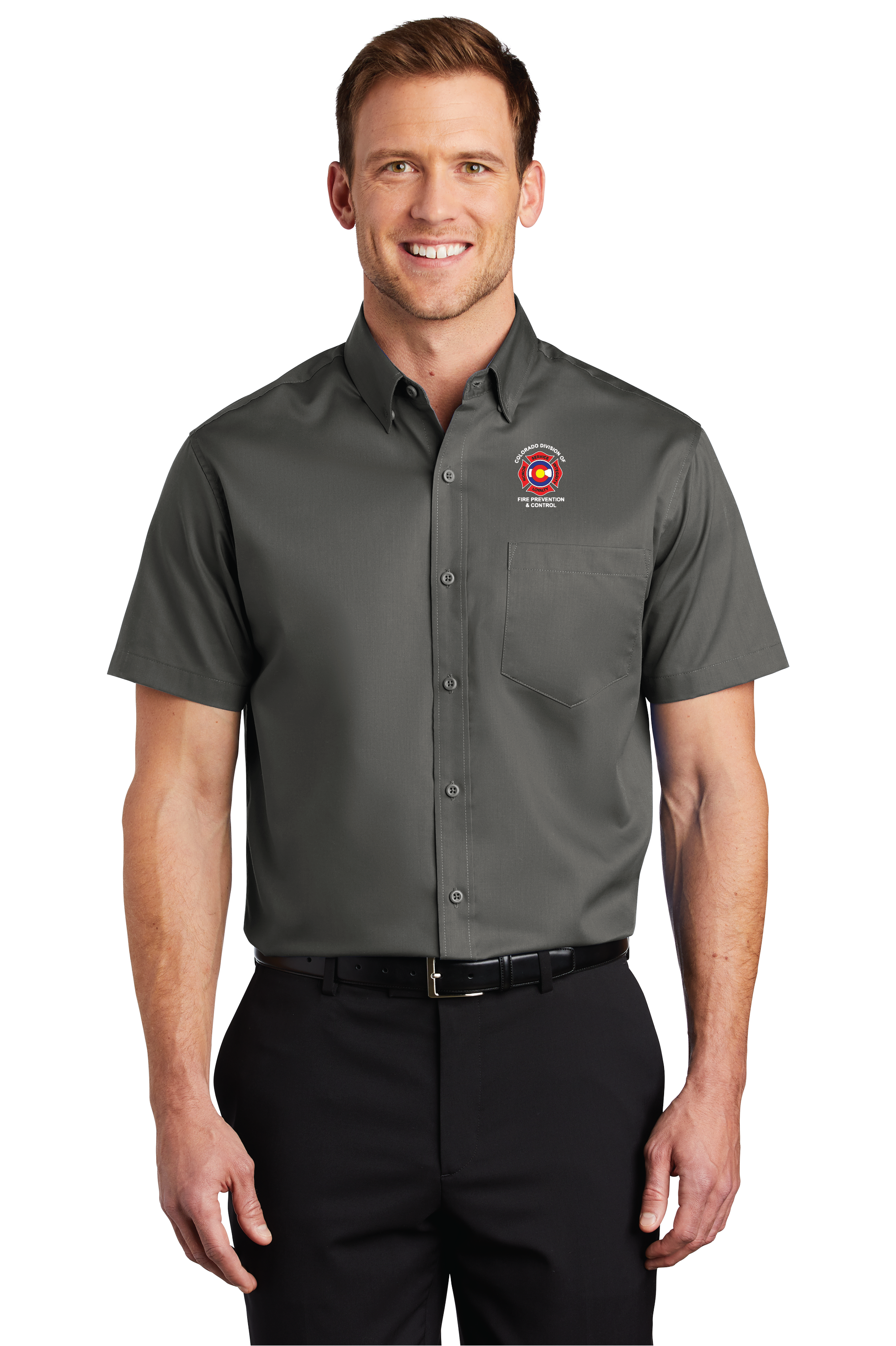 Port Authority Short Sleeve SuperPro Twill Shirt (DFPC)