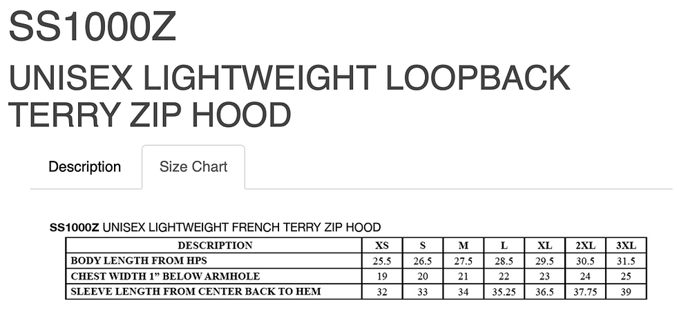Thumbnail: Lightweight Loopback Terry Zip Hood