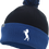 Thumbnail: Pacific Headwear Knit Fold Over Pom-Pom Beanie