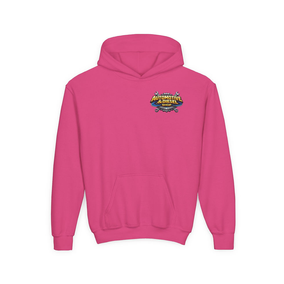 Thumbnail: Automotive & Diesel Youth hoodie