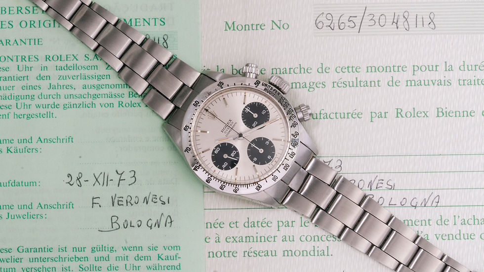Miniatura: Rolex Daytona 6265 MK1 Full Set 