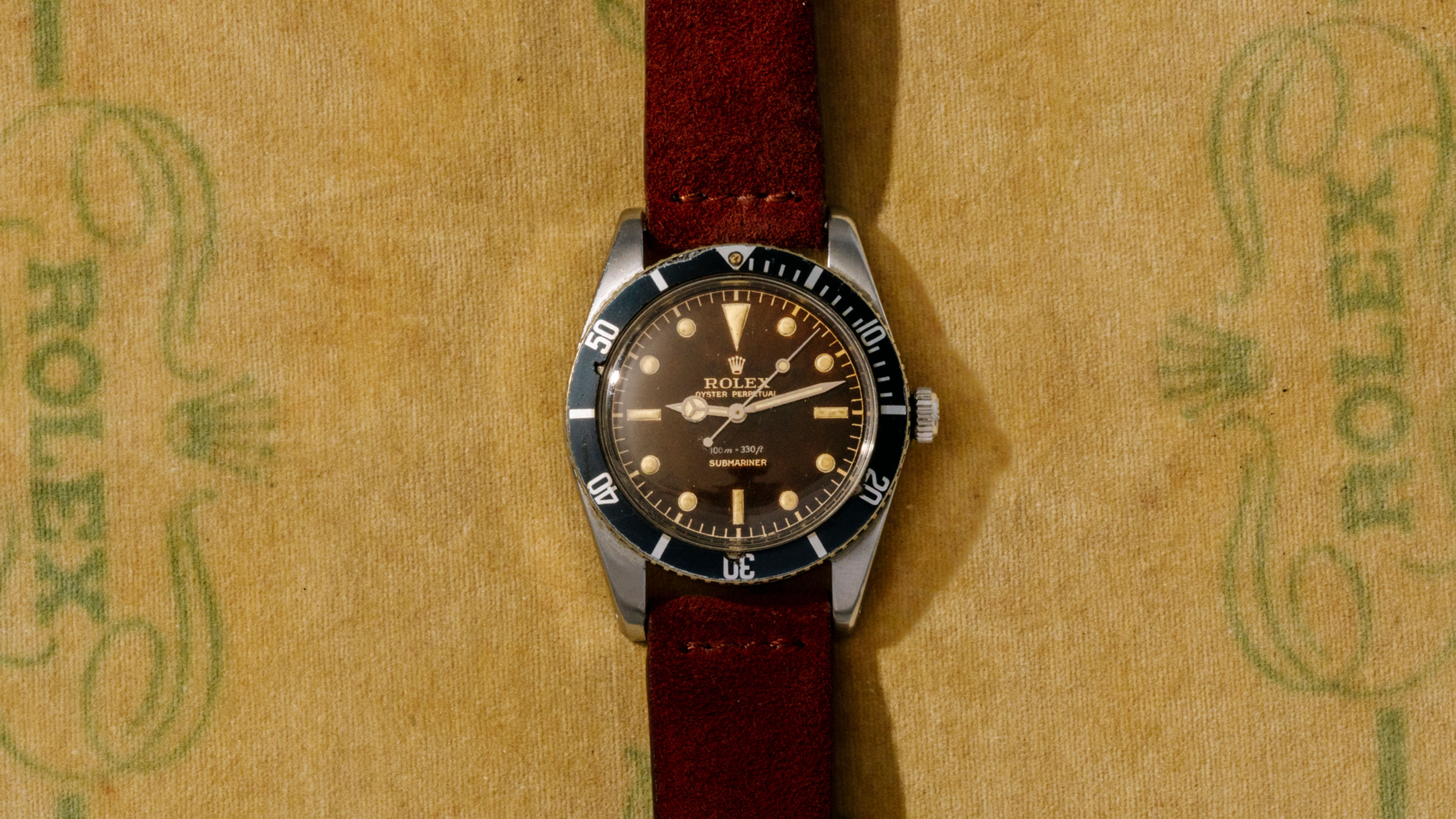 Rolex Submariner 5508 Tropicale James Bond 007
