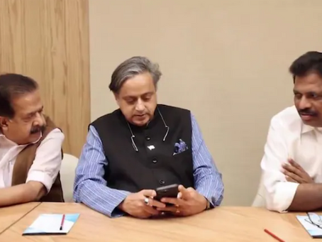 Shashi Tharoor Joins Congress Meeting in Kerala, Clears Up Rift Rumors