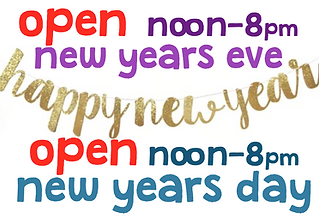 new years hours