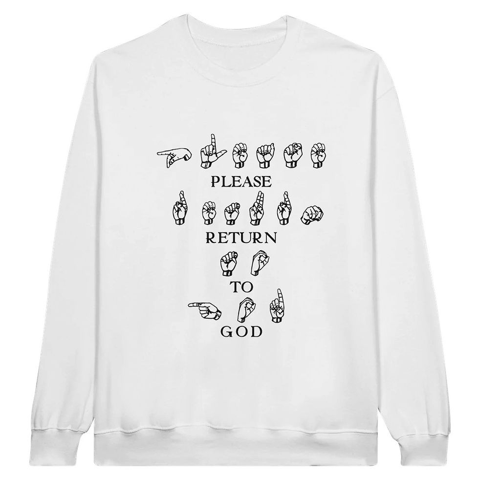 Thumbnail: PRTG Crewneck American Sign Language