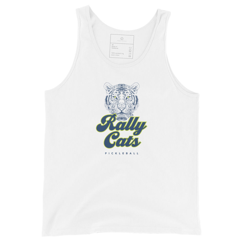 Team Rally Cats | Vintage Pickleball Tank Top