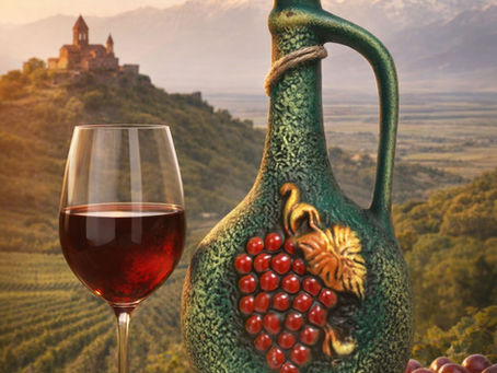 Georgian Red wine. Tradition Poured into Every Detail.