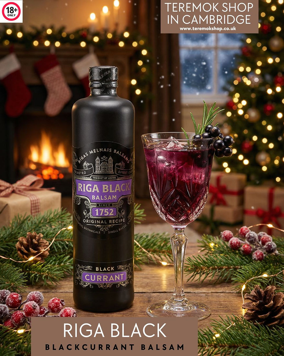 Riga Black Balsam Blackcurrant — Deep Flavour for Winter Evenings!