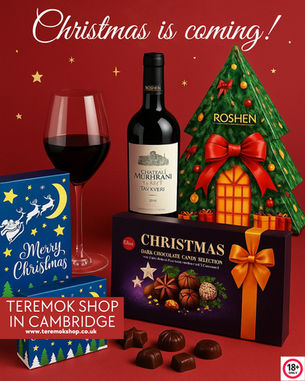 Sweet candies and wine for Christmas!