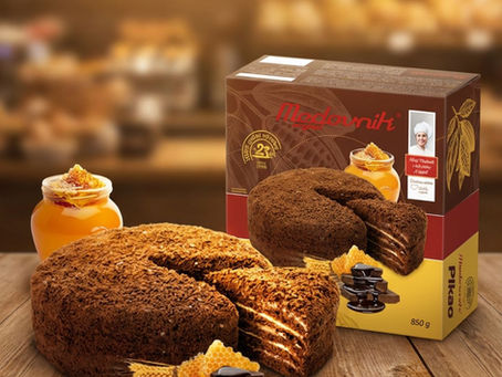 Medovnik cake - Where honey meets chocolate!