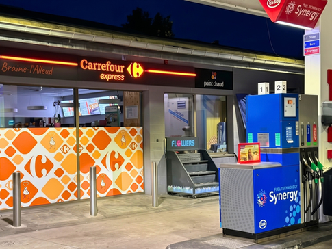 Carrefour Express getest in Esso-station van EG Group