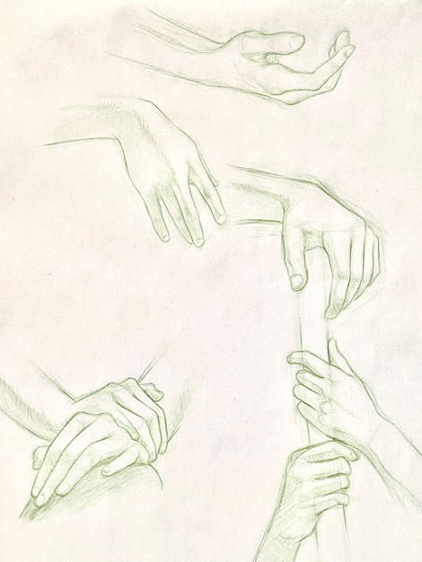 "Hand Study #1"