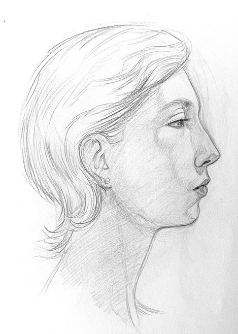 "Side View Head"
