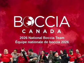 Boccia Canada Announces 2026 National Boccia Team - December 2026