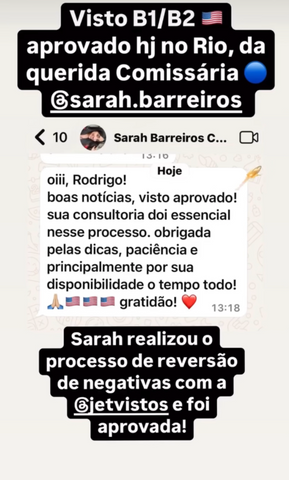 Visto aprovado