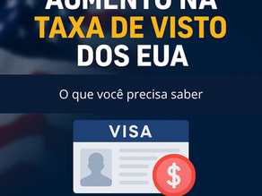 Aumento das taxas de visto
