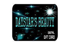 digital gift card for services and products