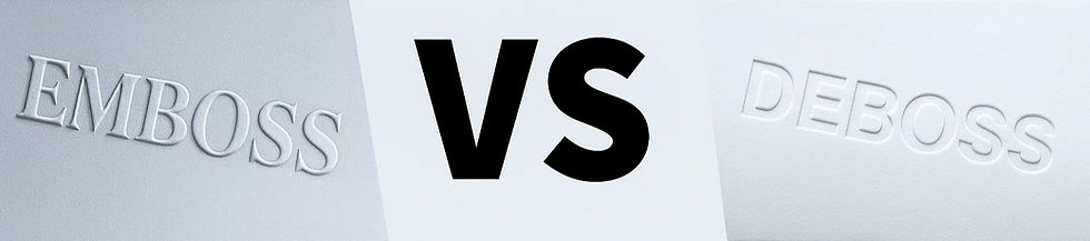 Embossing&debossing
