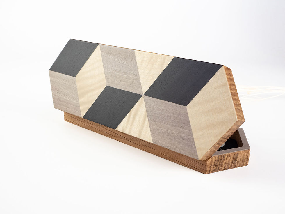 Thumbnail: Louis contemporary jewellery box