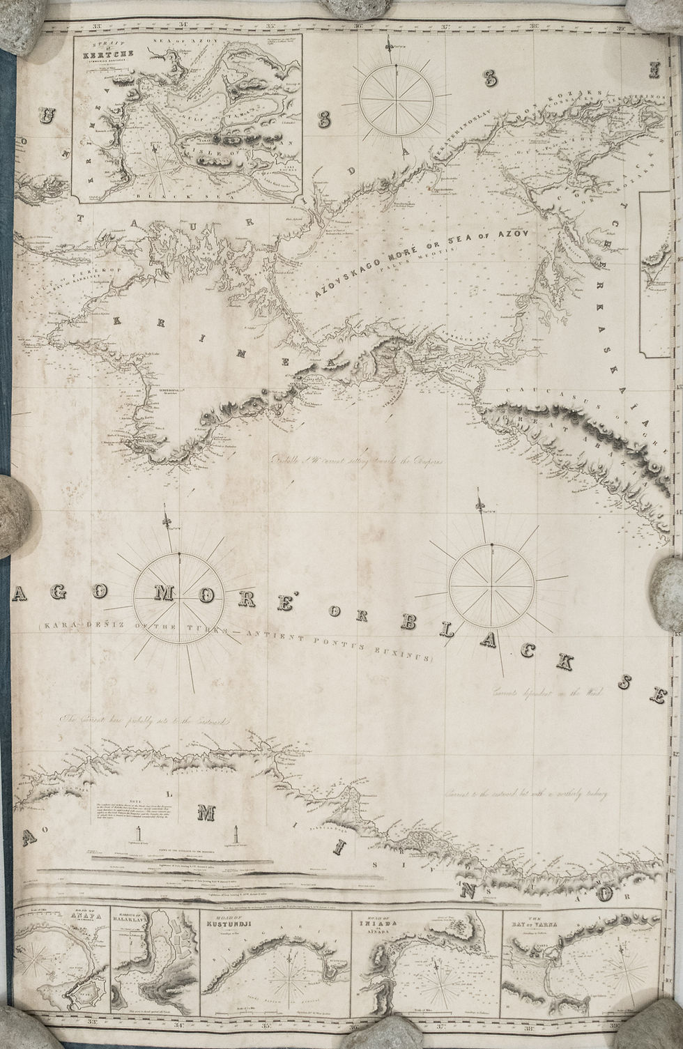Thumbnail: 1853 Imray Chart of the Black Sea Area