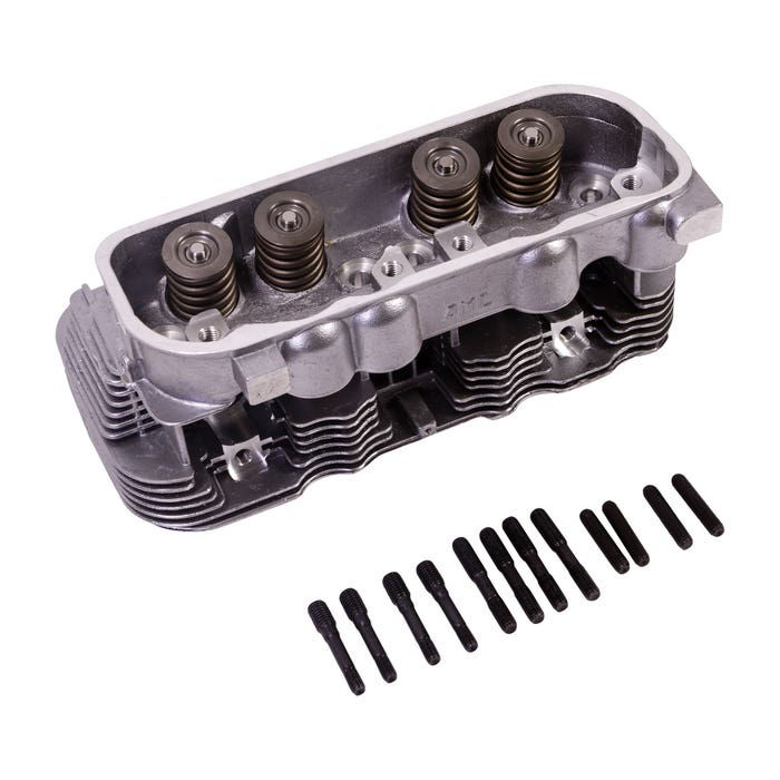 Thumbnail: Cylinder Head 1800-2000cc 39.3x33mm Valves no EGR Hole Complete: T2 Bay 1973-78