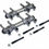 Thumbnail: Two sets of rocker arms and fasteners