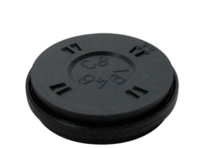 Black rubber part 117 93460