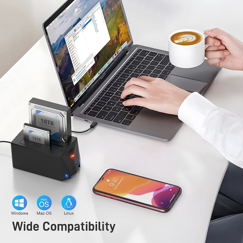 Thumbnail: Dual SATA Docking Station