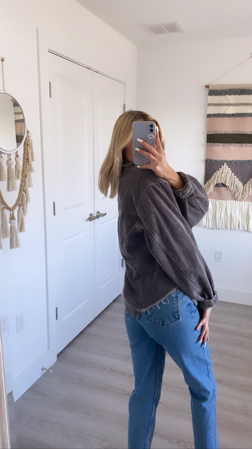 POL Distressed Corduroy Jacket | BoRay 