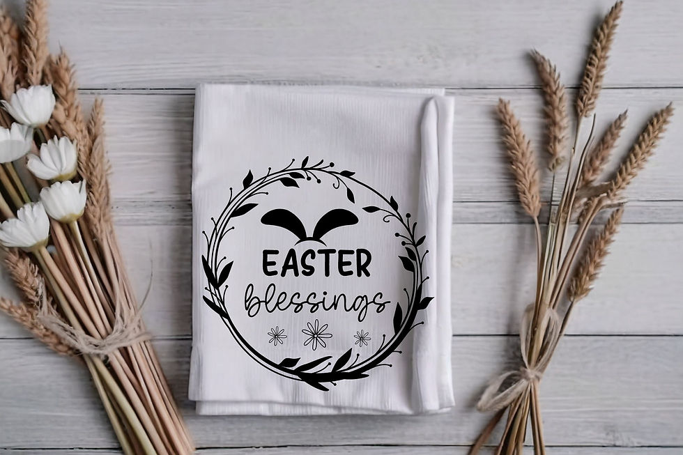Kitchen Towel -Easter Blessings