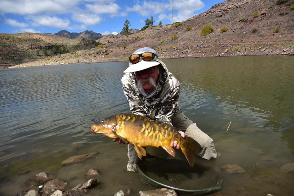 Fly Fishing for Carp in Gran Canaria with the Gouldfish Car'Poon