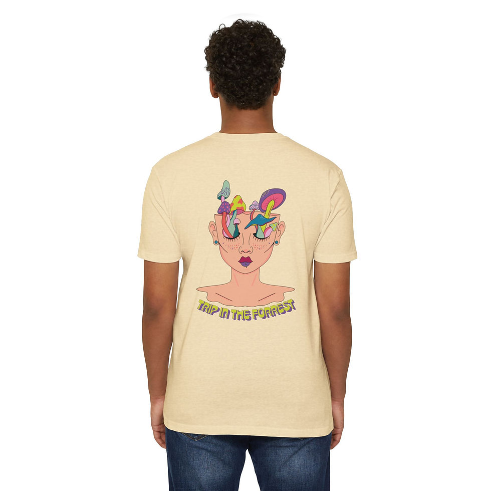 Thumbnail: Unisex Electric Forest Jersey T-shirt