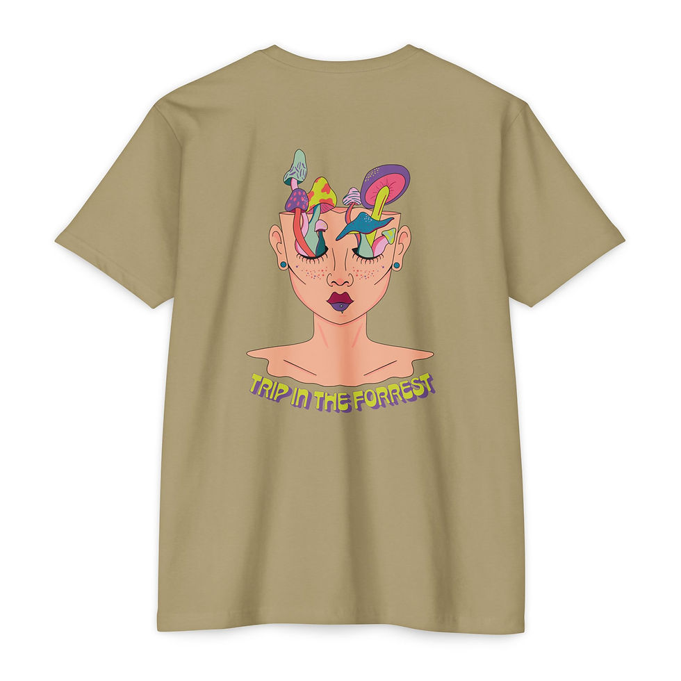 Thumbnail: Unisex Electric Forest Jersey T-shirt