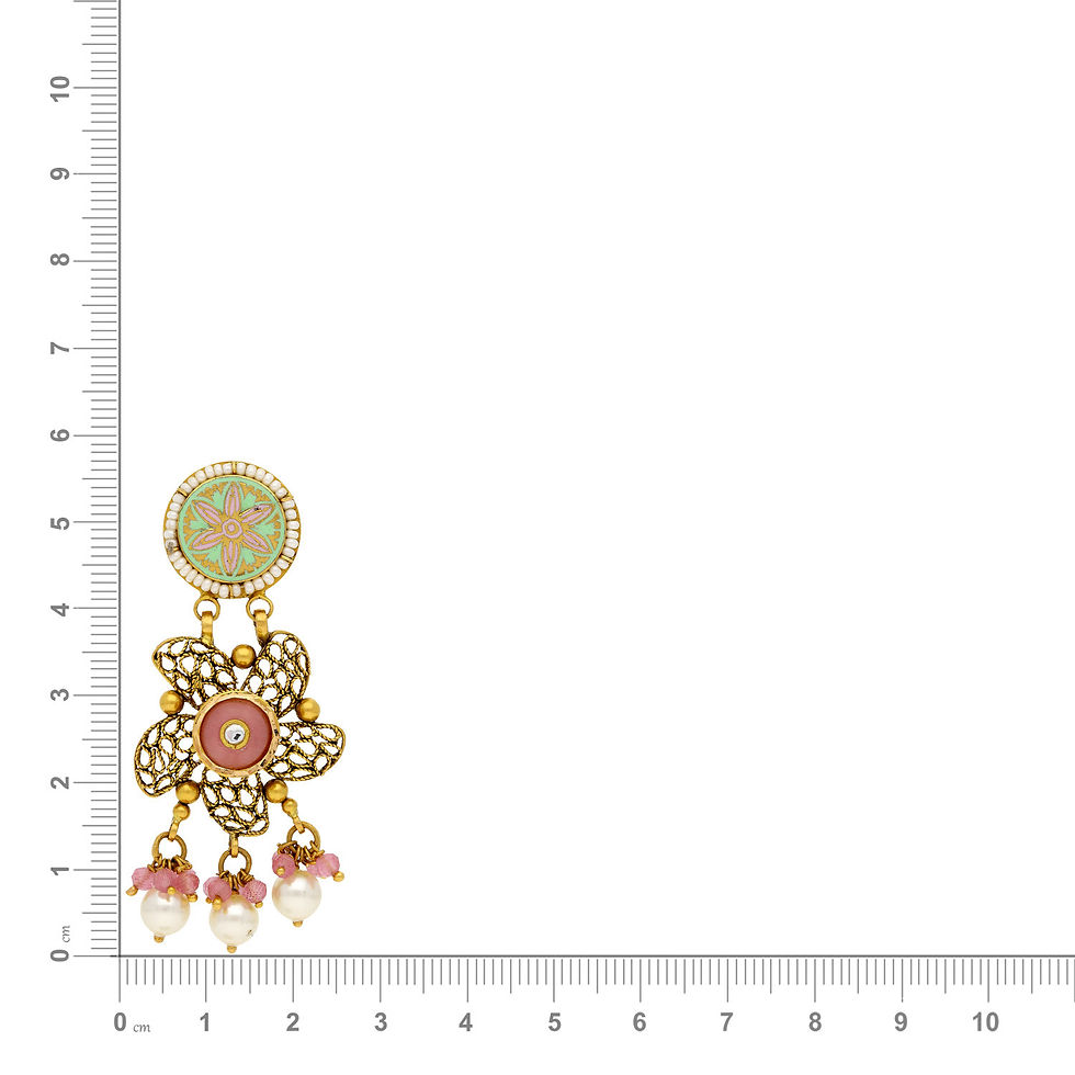 Thumbnail: Avidity 22 Karat Gold Earring EG0723310