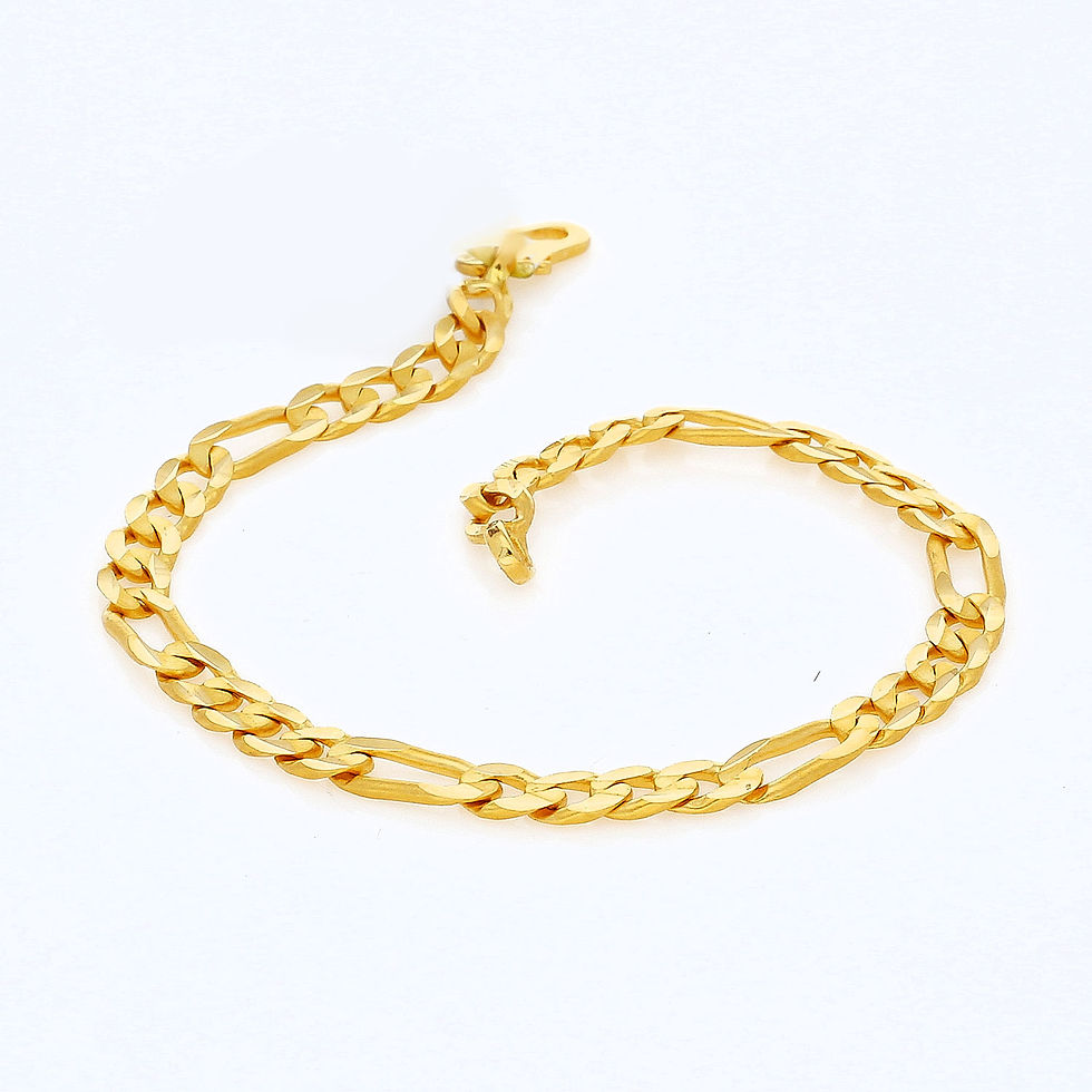 Thumbnail: Magnifying Gold Bracelet EMBRHMPL009