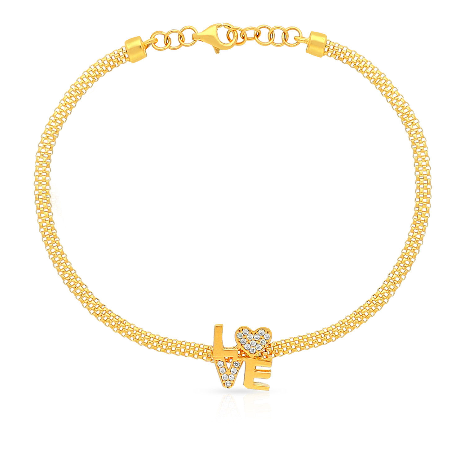 Glittering Gold Bracelet CLVL22BR01_Y