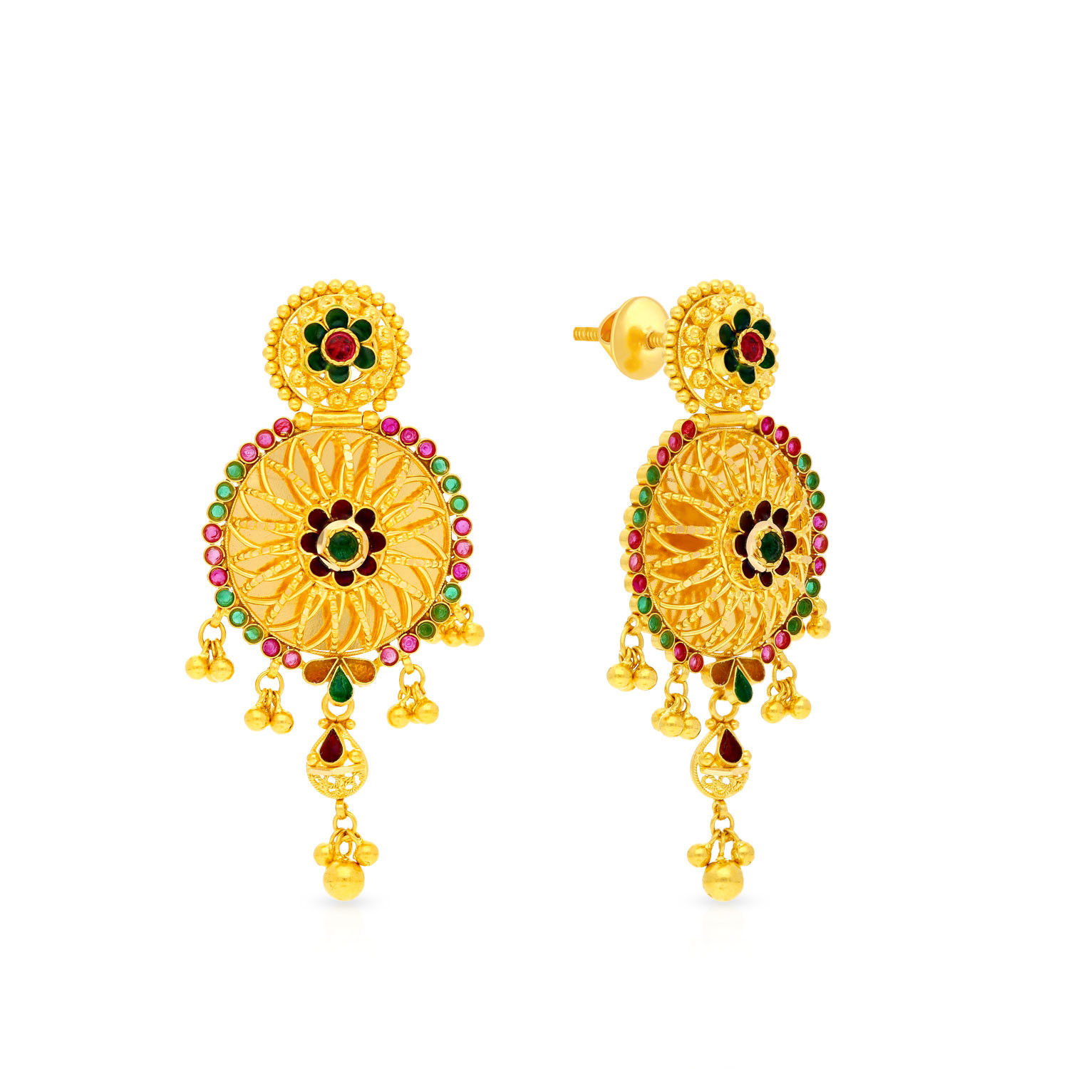 Astonishing 22 Karat Gold Earring EG9086858