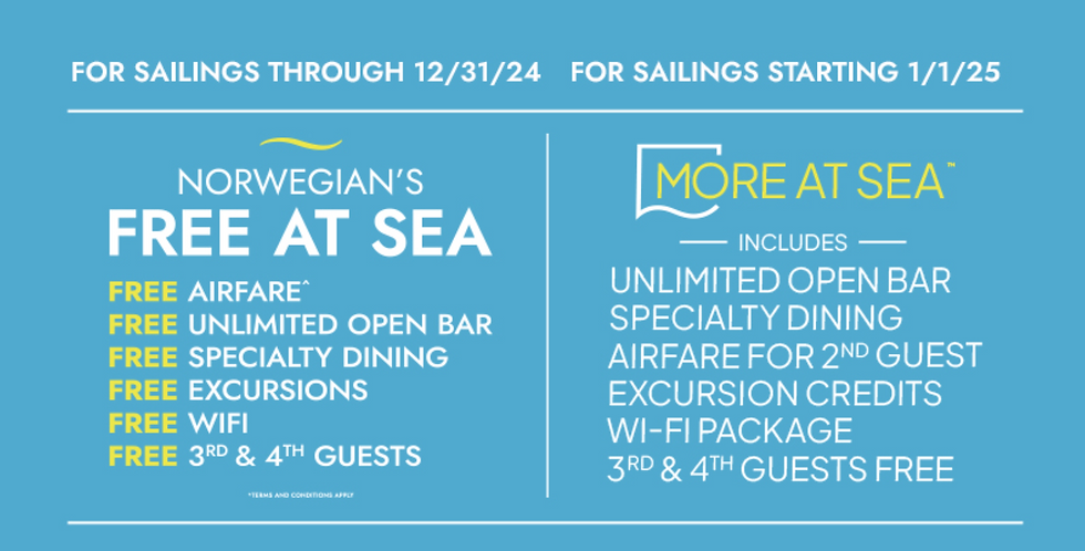 More at Sea Norwegian Cruise Line