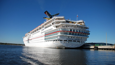 Carnival Fascination in Long term lay-up