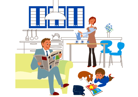 住宅会社チラシ