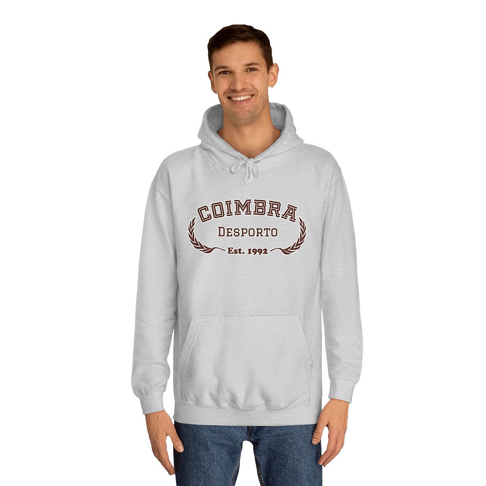 Miniatura: Hoodie FCDEF Geral Desporto Cinza (c/ linha branca)