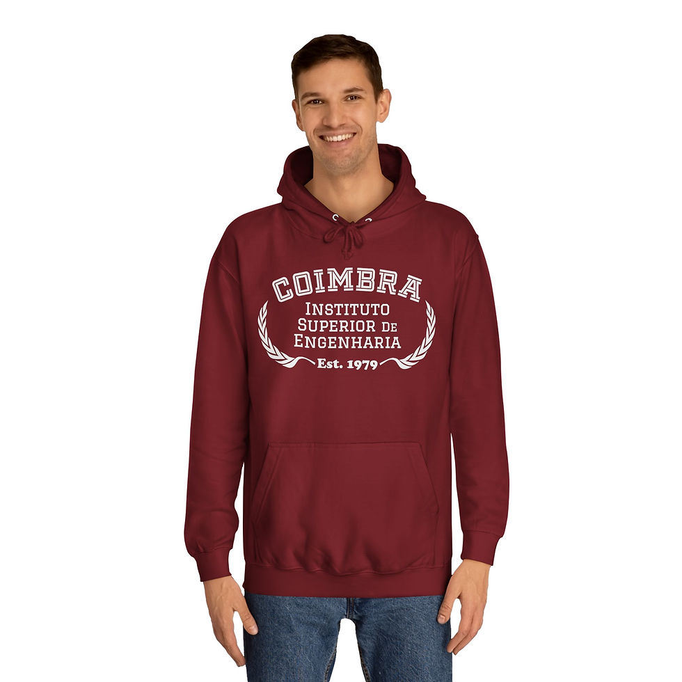Miniatura: Hoodie ISECoimbra  Vermelho