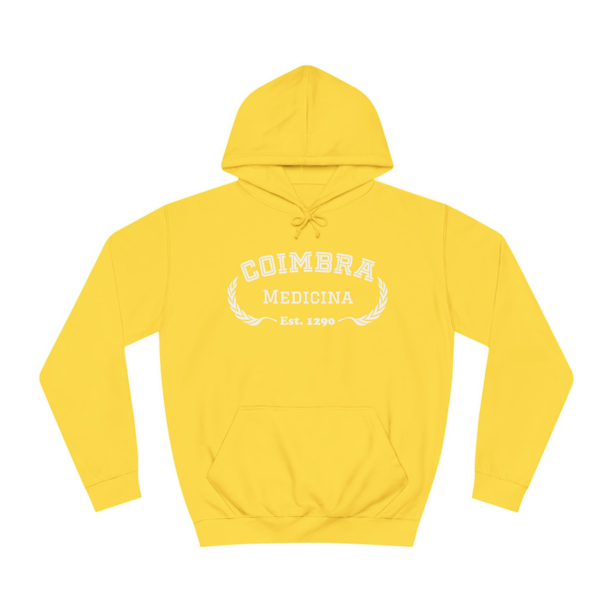Hoodie FMUC Curso Medicina Amarelo (sem linha)