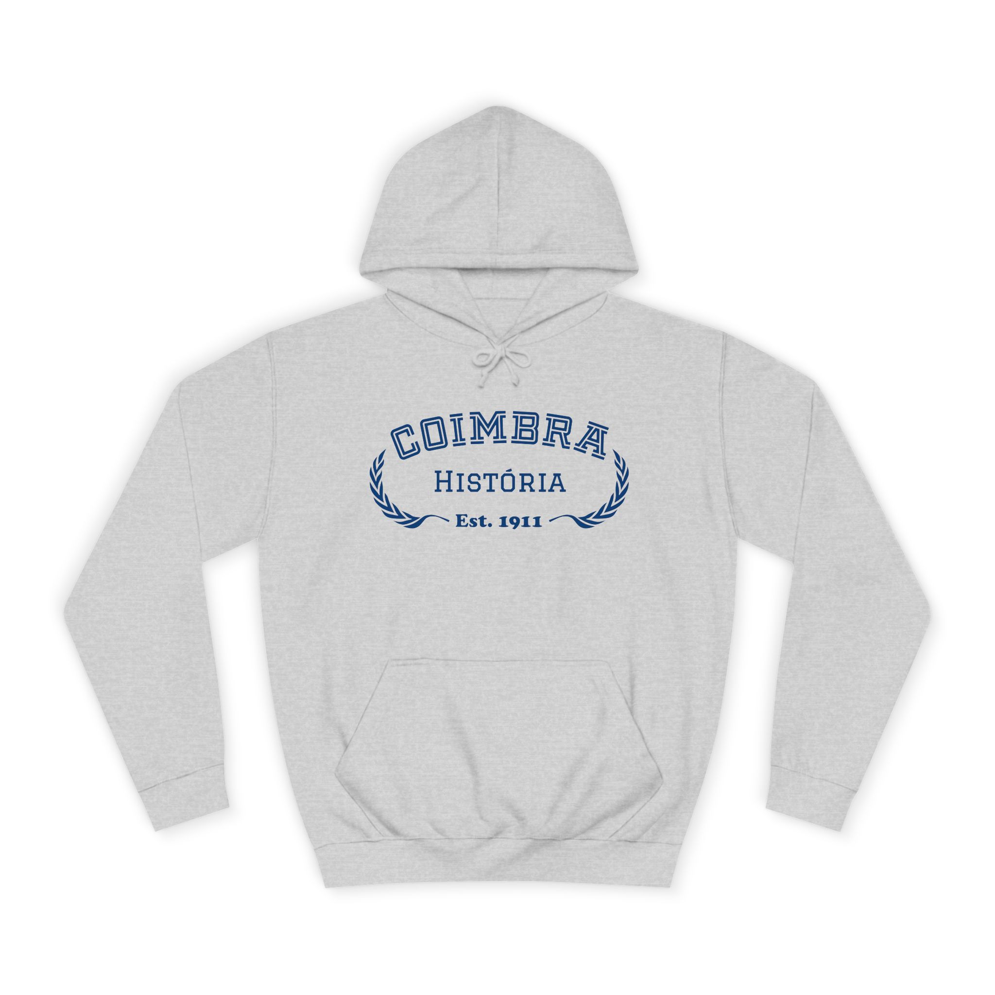 Hoodie FLUC Curso História Cinza (sem linha)