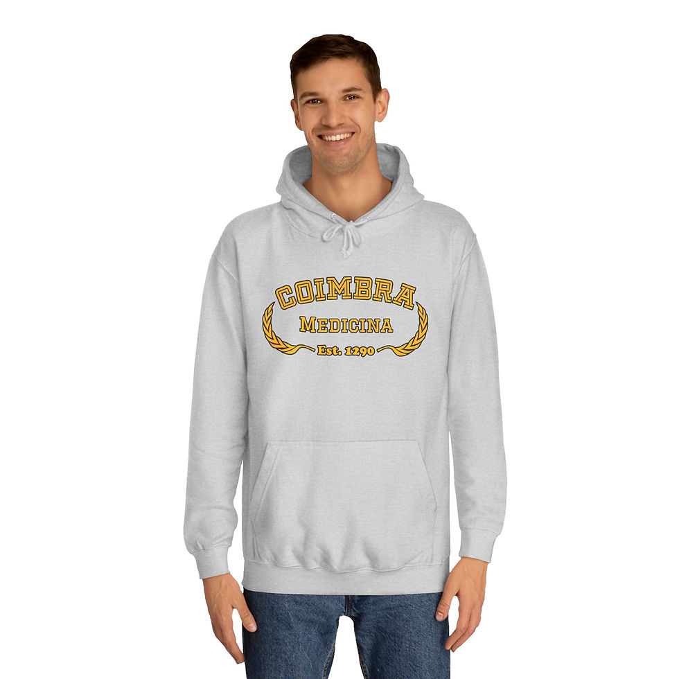 Miniatura: Hoodie FMUC Curso Medicina Cinza