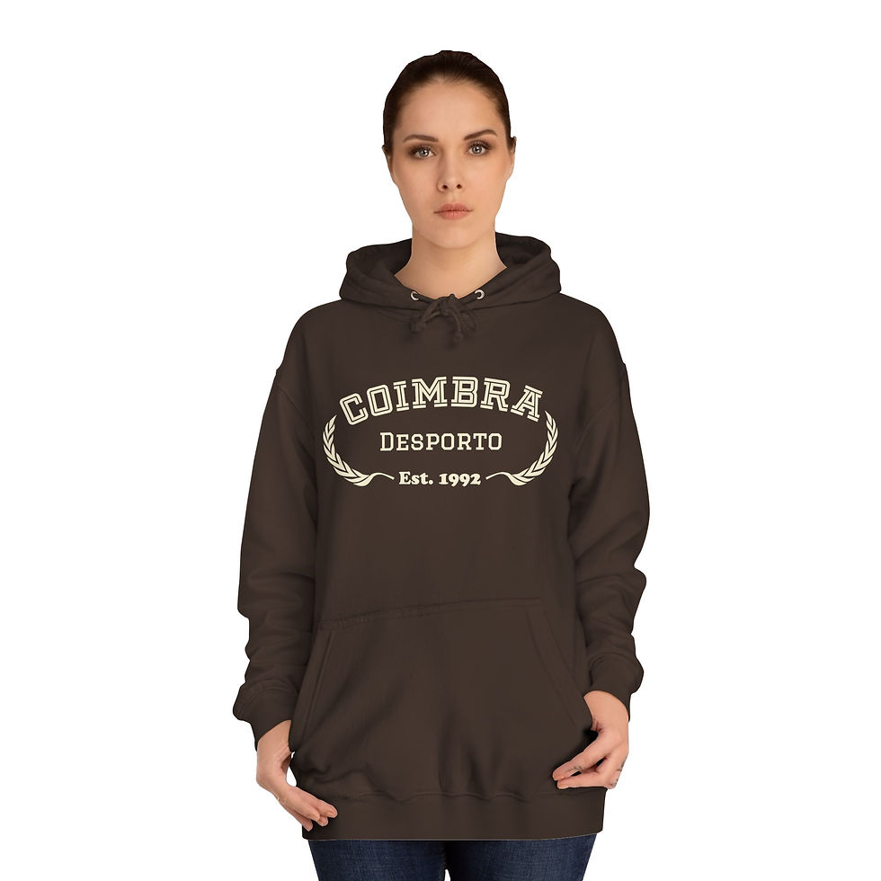 Miniatura: Hoodie FDCEF Geral Desporto Castanho